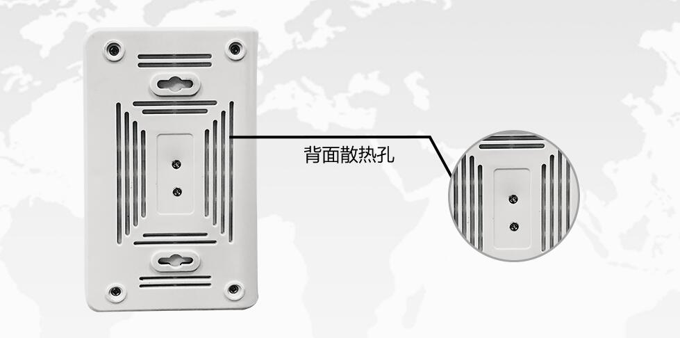 GPS信号屏蔽器背面散热孔